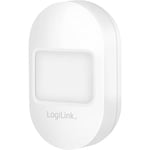 LogiLink SH0113 – Détecteur de Mouvement Wi-FI Intelligent contrôlable par Application IP30 Tuya Compatible avec Amazon Alexa et Google Home