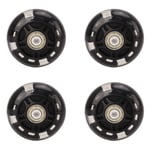 4 PCS Inline Skate Flash Wheel Roller Skate PU Wheels Replacement Skate Whe FS