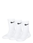 Nike Dri-Fit Crew Socks White Nike