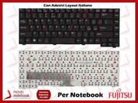 Clavier pour Notebook FUJITSU Amilo M3438G Avec Adhésifs Layout Italien