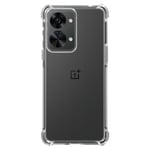 OnePlus Nord 2T Silicone Case Reinforced Corners Transparent