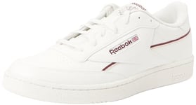 Reebok Mixte Court Advance Sneaker, FTWWHT/FTWWHT/CLOGRN, 34 EU