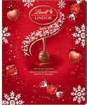 Lindt Lindor Milk Chocolate Christmas Advent Calendar 2023, Large 300g, A of and