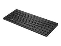 HP 355 Compact Multi-Device - Clavier - sans fil - Bluetooth 5.2 - Français - noir - emballage recyclable