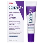 CeraVe Skin Renewing Eye Cream with Peptide Complex & Caffeine 15ml GENUINE