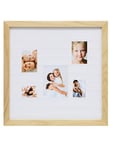 Deknudt Gallerina en Bois Naturel pour Une Collage Photo sans Couper et Coller Taille Image 5,0 x5,0 cm;9,0 x13,0 cm;10,0 x10,0 cm;10,0 x15,0 cm;13,0 x13,0 cm;13,0 x18,0 cm;15,0 x15,0 cm;15,02