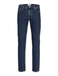 JACK & JONES Jjiclark Jjevan Am 595 Jeans, Bleu Denim, 32W x 32L Homme