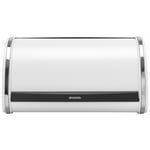 Brabantia Roll Top Bread Bin, White, Medium- RRP £69.99