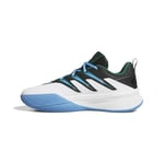 adidas Mixte Dame Certified 3 Chaussures de Basket-Ball, FTWR White/Collegiate Green/Blue Burst, 42 EU