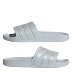 adidas Womens Adilette Aqua Slide - Halo Blue/Grey / UK6 EU39