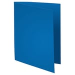 Exacompta Sous chemise Flash de - papier 100% recyclé 80 g pour format A4 bleu foncé paquet 100