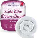 Feels Like Down Duvet All Year Round 10.5 Tog by Slumberdown, Double