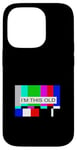 Coque pour iPhone 14 Pro No Signal - Télévision Off Air Funny Old Age