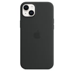 Apple iPhone 14 Plus Silicone Case with MagSafe (Midnight)