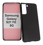 TPU Skal Samsung Galaxy S21 FE 5G (SM-G990B) (Svart)