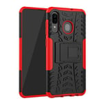 Samsung Galaxy A20/A30      Heavy Duty Case    Red