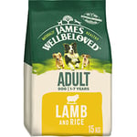 James Wellbeloved Adult Lamb & Rice 15 kg Bag, Hypoallergenic Dry Dog Food