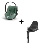 Cybex Cloud T i-Size, inkl. Base, Babybilstol - Leaf Green (2024)