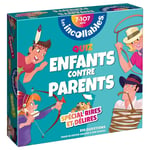 Boite Quiz Incollables Enfants contre Parents spécial Rires et Délires (Coffret)