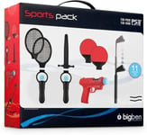 sports pack playstation 3 jeu ps3 move 11 accessoires pistolet gun ps4 ps5