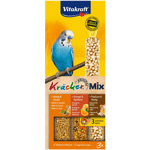 Vitakraft Kräcker TrioMix Budgie Honey Popcorn 3-pack