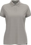 ODLO Women's Ascent Polo Shirt with Natural Fibres Hiking Shirt