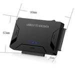 UK Plug SATA Combo USB IDE SATA adaptateur disque dur SATA à USB3.0 convertisseur de transfert de données pour 2.5/3.5 lecteur optique HDD SSD