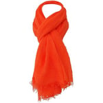 Echarpe Chapeau-Tendance  Cheche froissé uni écharpe foulard Homme Femme