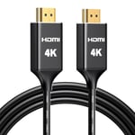 Highwings 4K Long HDMI Cable 9M | in-Wall CL3 Rated HDMI Cable 2.0 | Support HDR10 8/10bit 18Gbps HDCP2.2 ARC | High Speed HD Shielded Cord | Compatible with Laptop, PC, HDTV, Projector