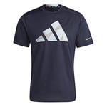 ADIDAS HR8208 M MMK D4T T T-shirt Men's legend ink/halo blue/light brown Size S