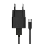 Sony UCH20 1.5A wall charger Black Smartphone - USB C cable included