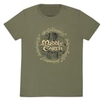 Lord Of The Rings - Middle Earth U - XXL - Unisex - New t-shirt - T777z