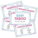 Baby Shower Game  - Taboo - UNISEX Stars Neutral Party Guessing Group