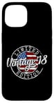 iPhone 15 Vintage 2018 7th Birthday Gifts For Boy Girl 7 Year Old Case