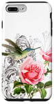 Coque pour iPhone 7 Plus/8 Plus Protective Phone Case for Cute Girls Women Humming Bird