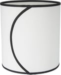 Celyn Ava Cylinder Lampskärm Ø25cm Offwhite/Svart