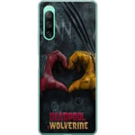 Sony Xperia 10 IV Genomskinligt Skal Wolverine Deadpool