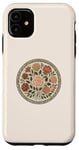 Coque pour iPhone 11 Rose florale botanique, style bohème minimaliste, roses d'amour