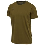 Move Kids T-shirt Dark Olive - Hummel, størrelse 152 cm