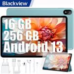 Blackview Tab 18 Tablette Tactile 11.97 pouces Android 13 2.4G+5G Wifi, RAM 16 Go ROM 256 Go/SD 1 To 8800mAh Tablette PC - Vert