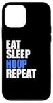 iPhone 12 mini Eat Sleep Hoop Repeat Basketball Hula Dance Exercise Case