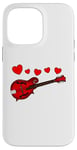 Coque pour iPhone 14 Pro Max Mandoline Saint Valentin Musicien