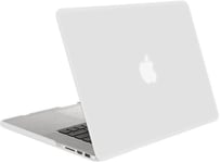 Frostet hardt deksel til MacBook Pro 15" A1286, gjennomsiktig