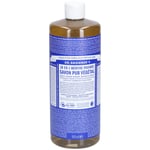 Dr. Bronner's 18-en-1 Savon Pur Végétal Menthe Poivrée Liquide 945 ml