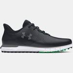 Chaussure de golf sans pointes Under Armour Drive Fade pour homme Noir / Noir / Titan Gris 41