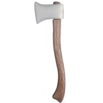 Fairytale Fancy Dress Fake Axe with Wood Effect Handle Horror Hatchet Smiffys