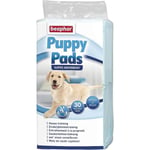 Beaphar - Puppy Pads, Tapis propreté pour Chiot et Chien - Tapis éducateur permettant d’enseigner la propreté aux Animaux - Ultra-Absorbant - Hygiène optimale - Pratique à Utiliser - 30 Tapis