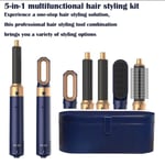 5 in1 Curling Iron Uusi hiustenkuivain Multi Hair Styler Suoristaja Hiusharjalla Hiustenkuivaaja Hiustenkuivaajalle Hair Multi Styler-Option bai-lan