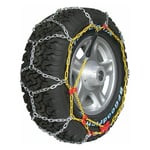 Polaire - Chaine neige 4x4 utilitaires 16mm pneu 225/65R17 robuste et fiable - Argent