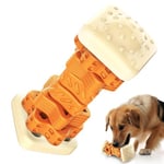 RUXAN Jouet Indestructible pour Chien - Jouet Interactif avec Goût de Bœuf - en Caoutchouc Naturel Jouets à mâcher pour Chiens de Petite Moyenne Grande Taille